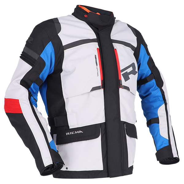 Richa RICHA BRUTUS GTX GREY/BLU/RED JACKET